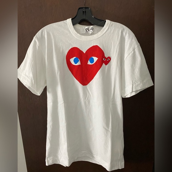 comme des garçons t-shirt size large in excellent condition - Picture 5 of 6
